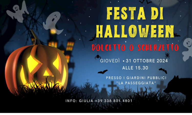 Festa di Halloween, anche in città si festeggia