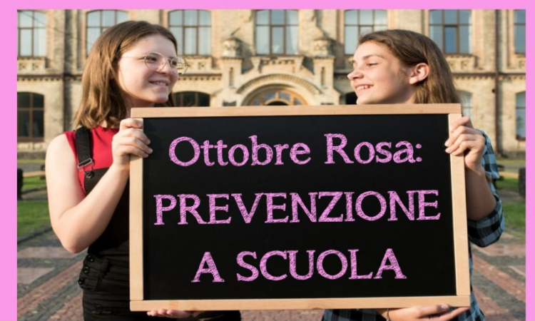 Prevenzione a scuola per l'ottobre rosa 